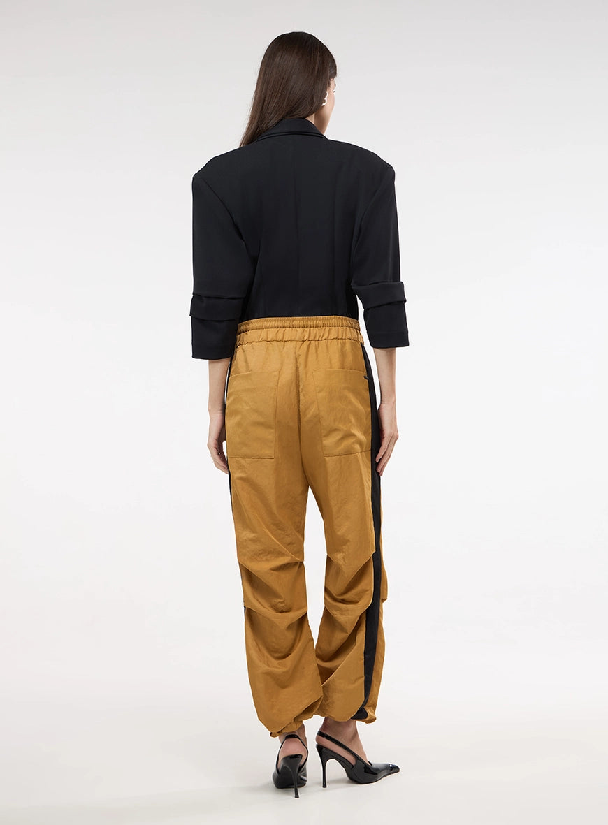 Two-Tone Jogger Pants