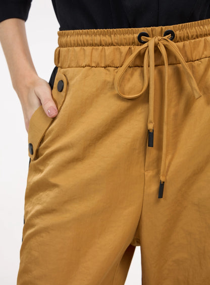 Two-Tone Jogger Pants