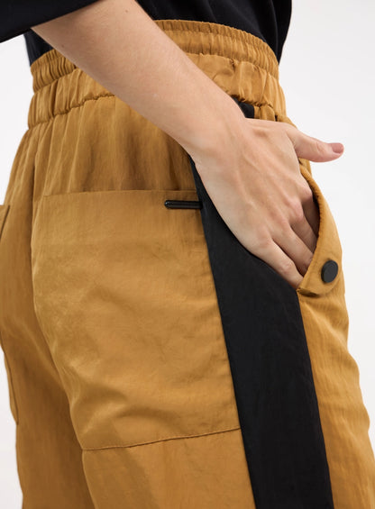 Two-Tone Jogger Pants