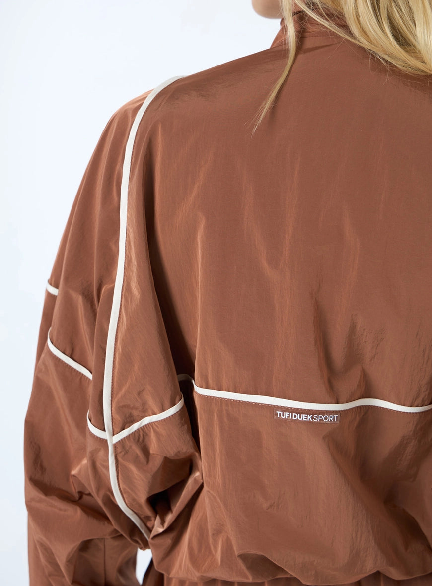 Terracotta Jacket with Pocket Detail