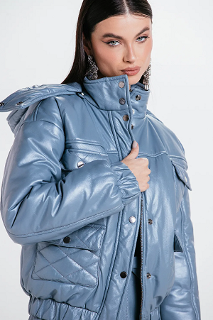 Elayne Bomber - Gray