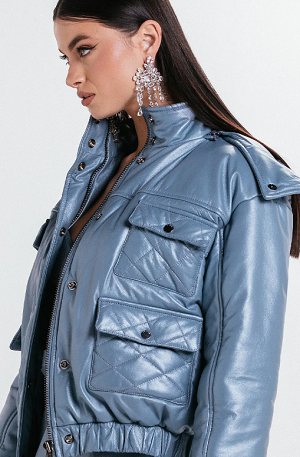 Elayne Bomber - Gray