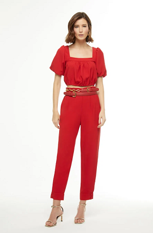 PANTS ISA RED