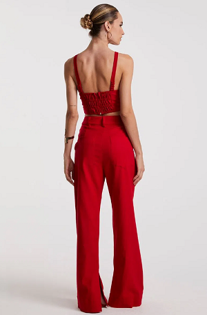 CROPPED BUST STITCHING STRAP