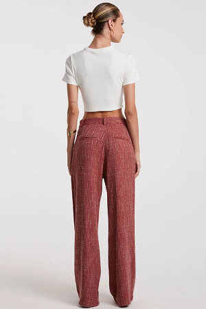 TAILORED PANTALON TROUSERS WITH PLEATS