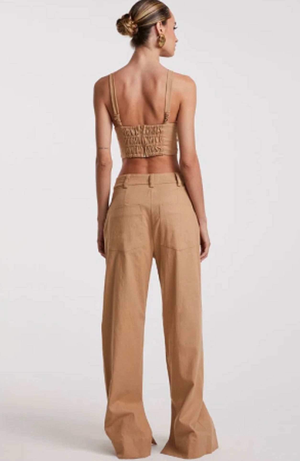 CROPPED BUST STITCHING STRAP