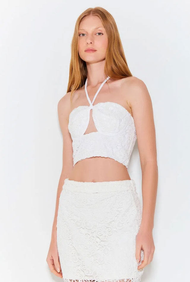 THIN STRAP CROPPED IN KNITTING