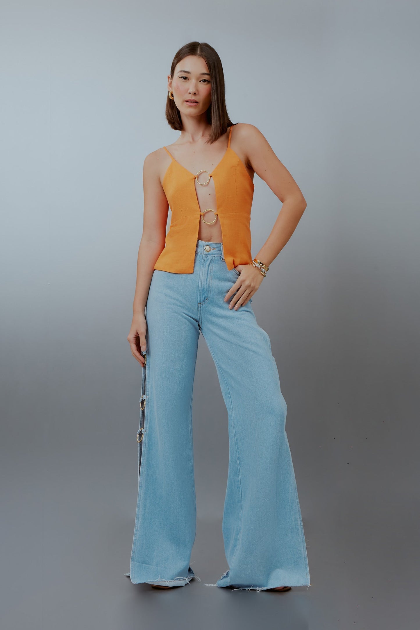 Sophisticated Brazilian Tarsila Blouse by Litt