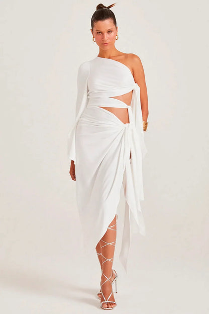 Opulent Brazilian Denny Midi Dress by ZEN