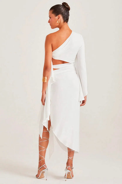 Opulent Brazilian Denny Midi Dress by ZEN