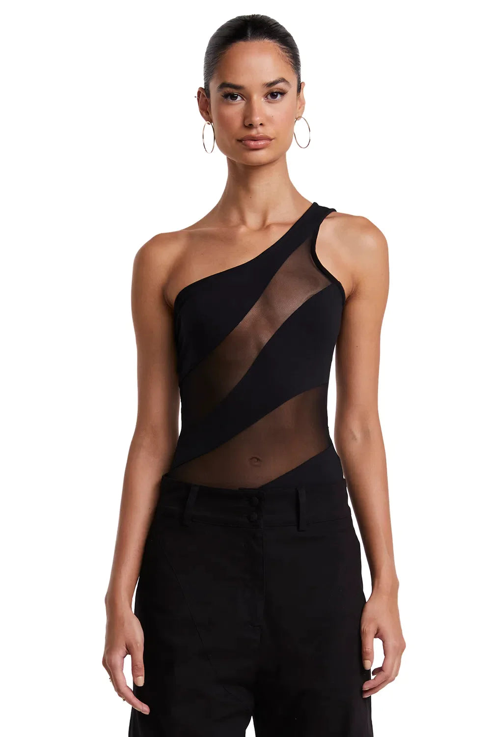 Outstanding Stylish Donna Tule Top by Zen